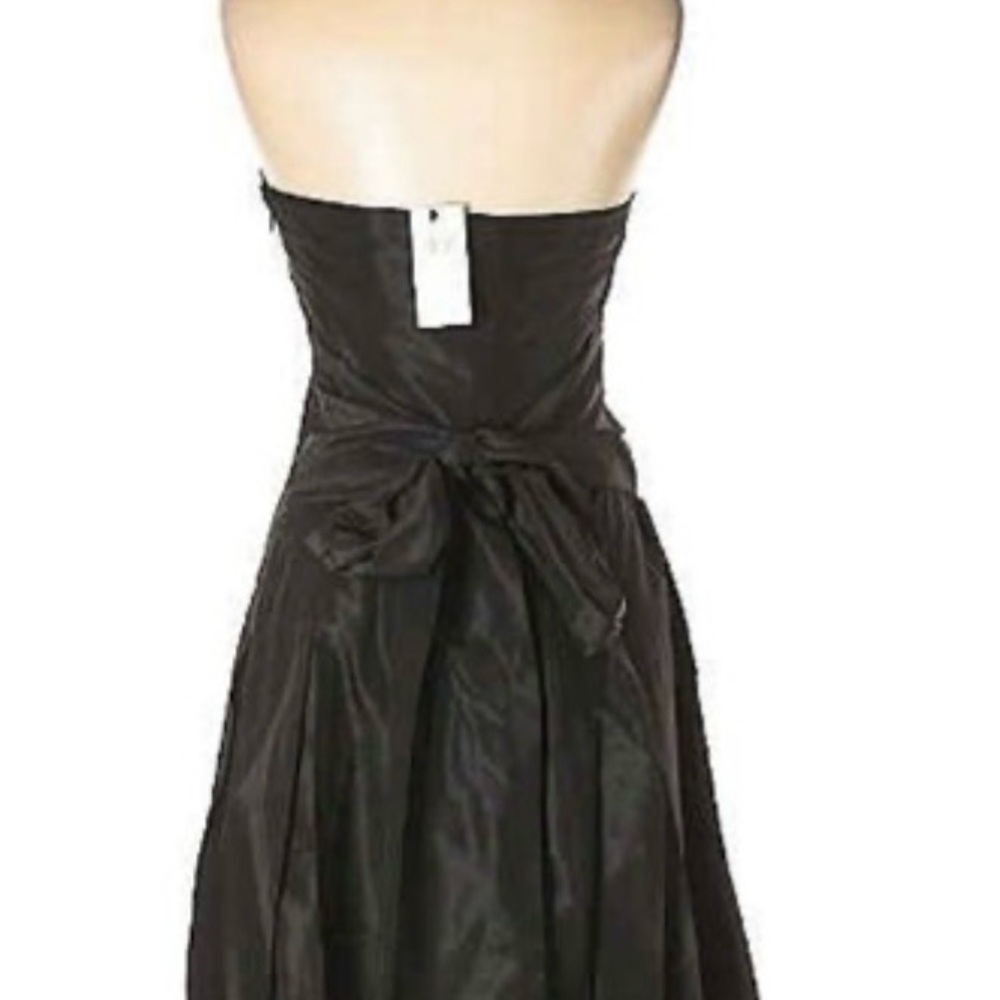 BCBGirls Black Strapless Dress - Picture 5 of 11